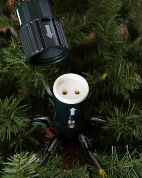 Árvore de Natal Verde Tradicional com Galhos Articulados, Suporte Metálico e Micro LEDs Embutidos